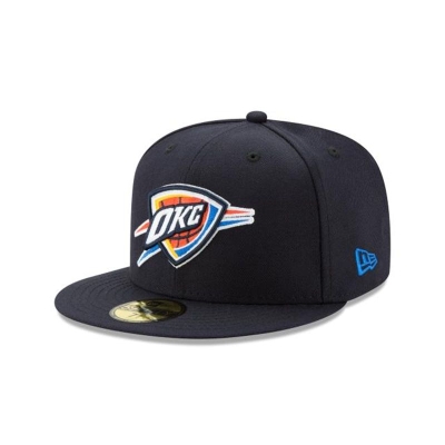 Sapca New Era Oklahoma City Thunder NBA Team Color 59FIFTY Fitted - Albastri